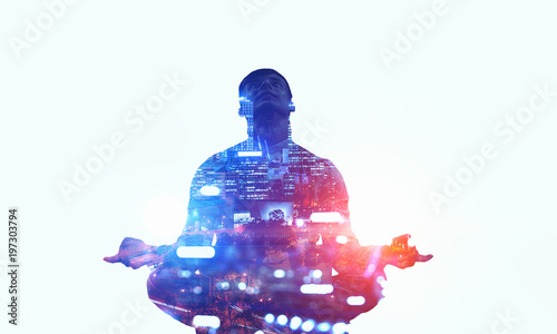 Fotografie Finding inner balance. Mixed media