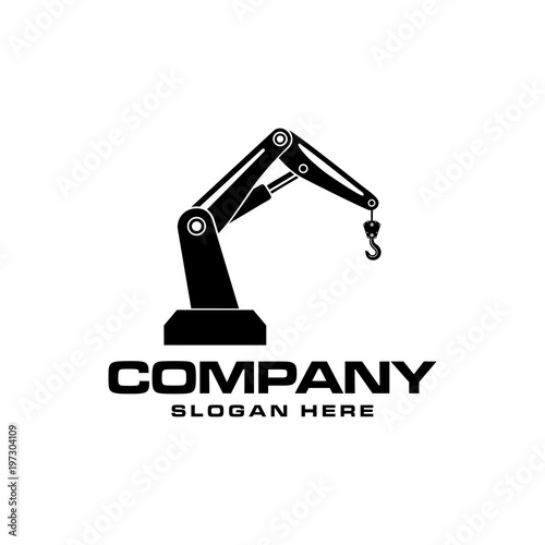 crane logo vector