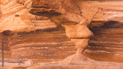 red desert canyon Sinai