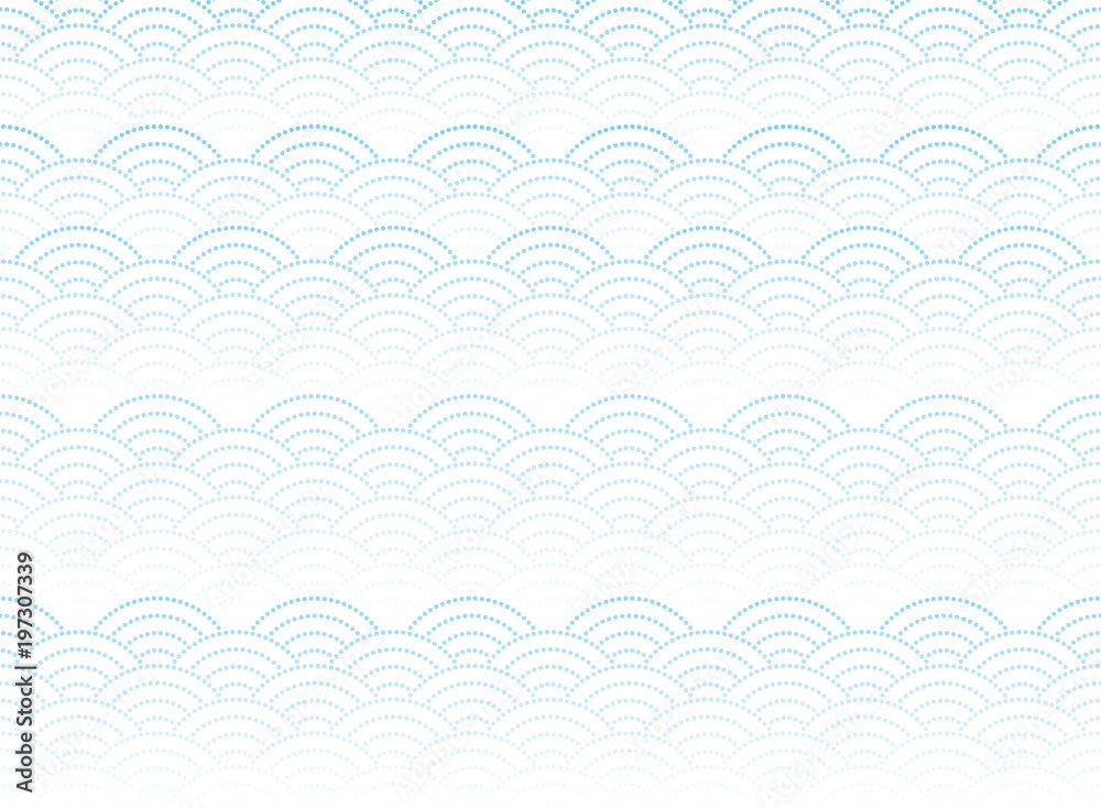 青海波文様 和風の背景素材 Stock Vector Adobe Stock