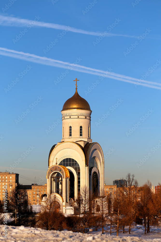 Obraz premium Photo landscape of St. George church