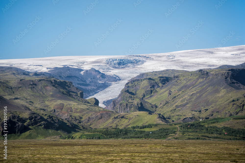 Glacier of Eyjafjallajokull