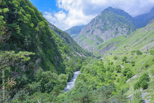 Alagir gorge. Republic of North Ossetia - Alania, Russ photo