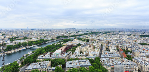 View of Paris from the Eiffel Tower. © amnach