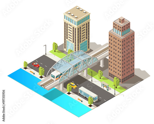 Isometric Urban Traffic Template