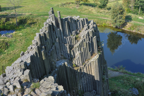 Basalt columns, Panska Skala photo