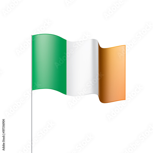 Free Download Ireland flag, vector illustration - GFXLoad