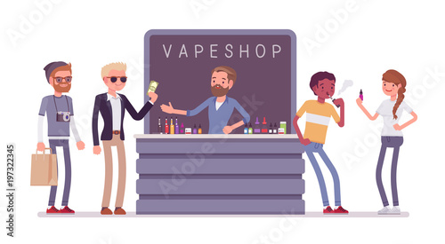 Vape shop business store