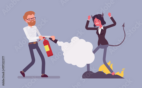 Female devil exorcism