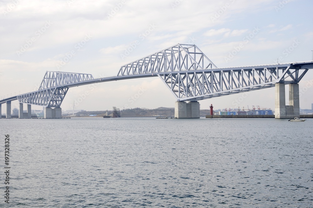 東京港臨海道路の東京ゲートブリッジ