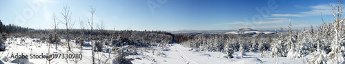 Winterpanorama Erzgebirge