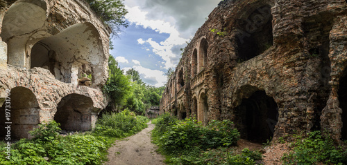 Foto Ruins of Tarakanivskiy Fort (Fort Dubno, Dubno New Castle) - fortification, arch