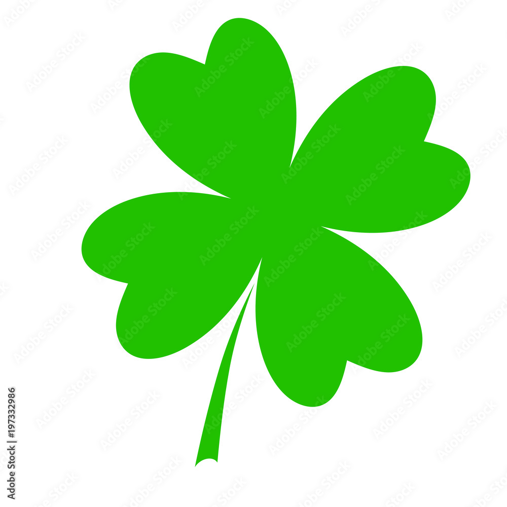 Four leaf clover, vector illustration Four leaf clover, vector illustration