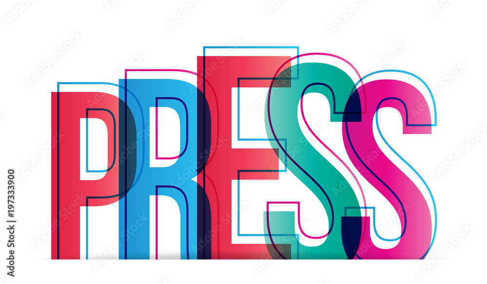Press word concept