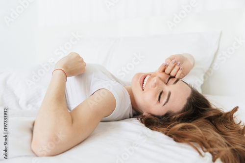 Portrait of a smiling young woman