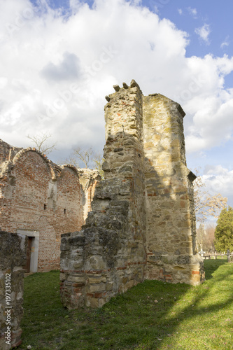 Ruin church in Radpuszta