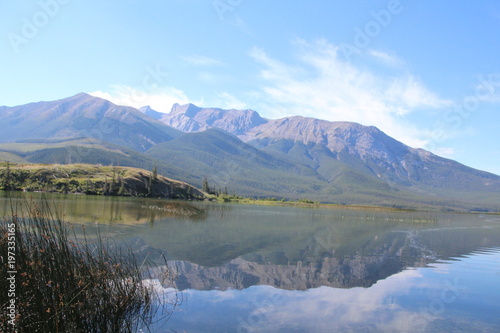 Reflections On Talbot Lake, Jasper National Park, Alberta