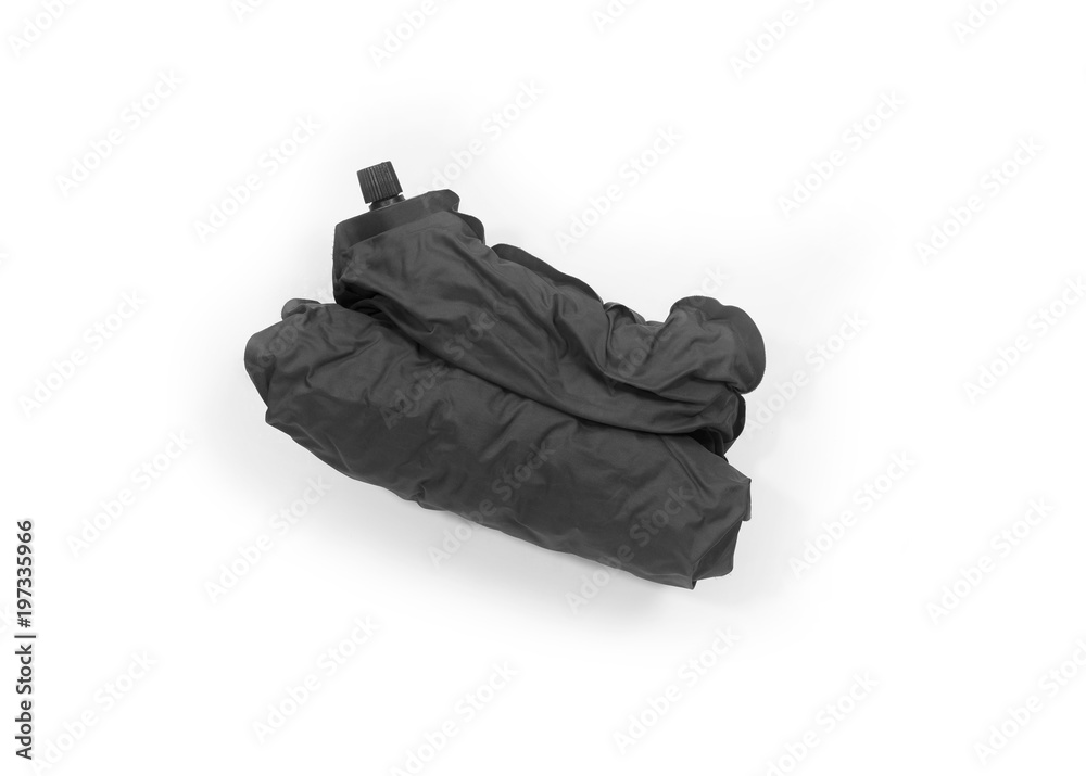 Tourist self-inflating pillow