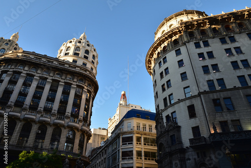 Immeubles à coupole du centre de Buenos Aires, Argentine