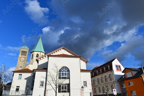 Altstadt Hockenheim im Rhein-Neckar-Kreis  photo