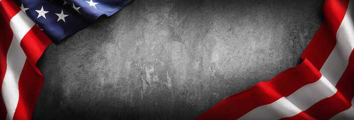 Flag United States of America for Memorial Day or 4th of July