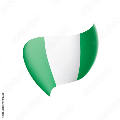 Free Download Nigeria flag, vector illustration - GFXLoad