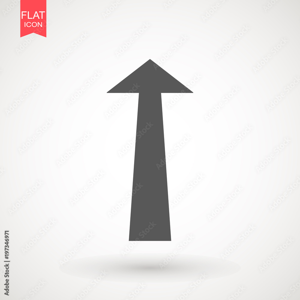 Arrow Icon in trendy flat style isolated on grey background. Arrow symbol for your web site design, logo, app, UI. Vector illustration, EPS10 . Arrow Icon in trendy flat style isolated on grey background. Arrow symbol for your web site design, logo, app, UI. Vector illustration, EPS10 .