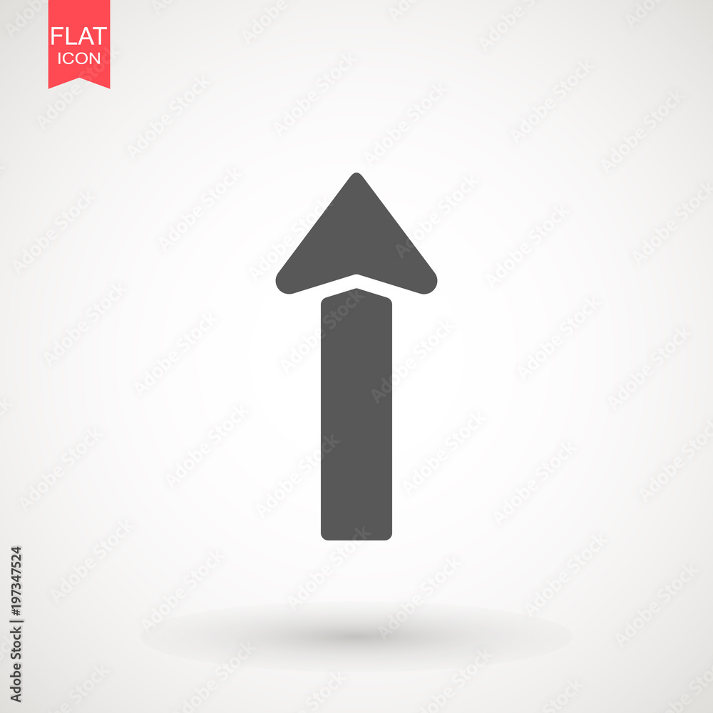 Arrow Icon in trendy flat style isolated on grey background. Arrow symbol for your web site design, logo, app, UI. Vector illustration, EPS10 . Arrow Icon in trendy flat style isolated on grey background. Arrow symbol for your web site design, logo, app, UI. Vector illustration, EPS10 .