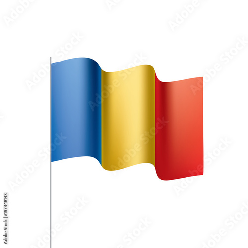 Chad flag, vector illustration Free Download Chad flag, vector illustration - GFXLoad