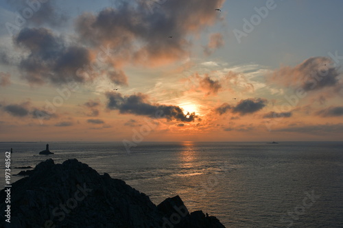 Coucher de soleil à la Pointe du Raz