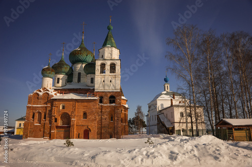 Avraamiev Epiphany Monastery in the Yaroslavl Region, Russia photo