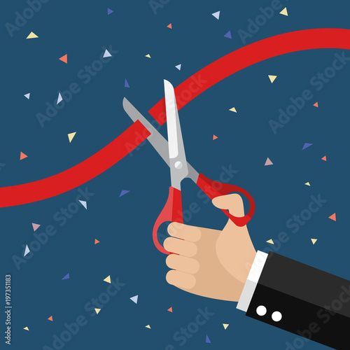 Grand opening concept