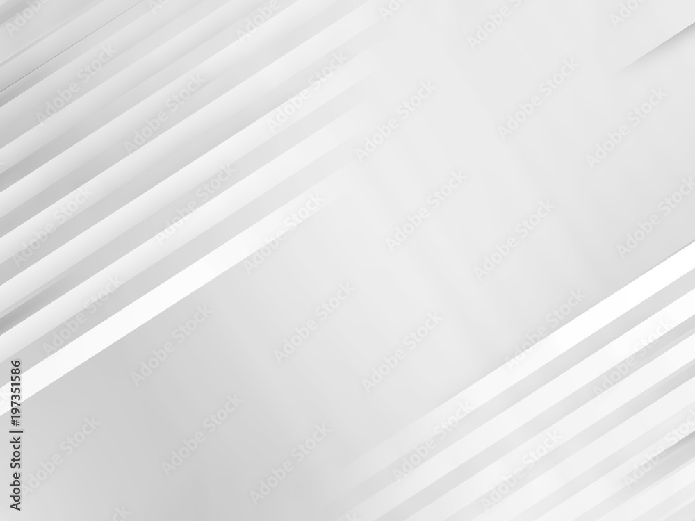 Obraz premium Abstract white digital background, blur