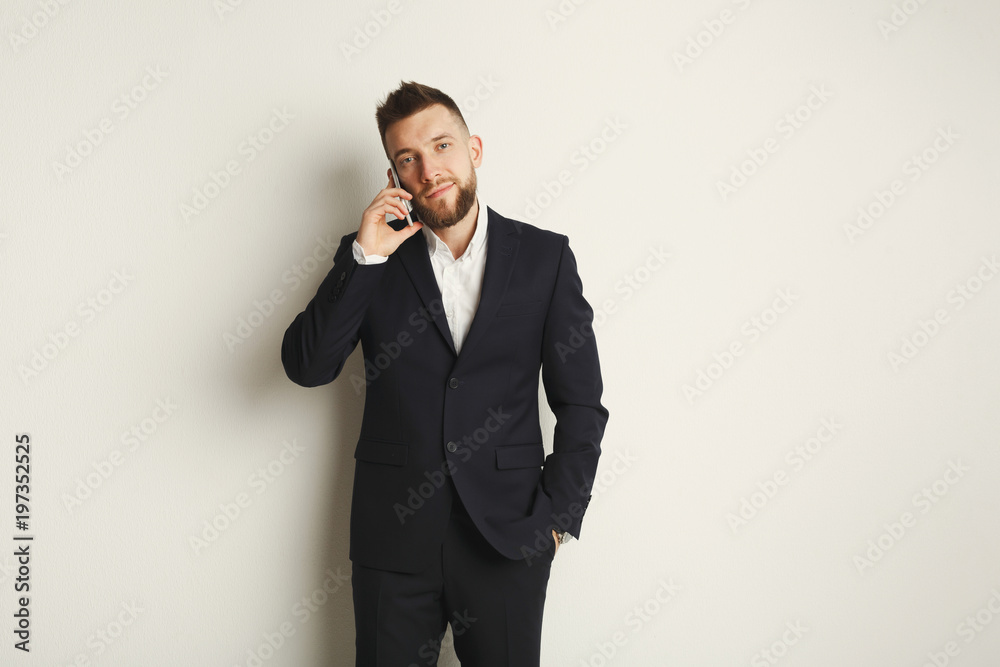 Handsome young caucasian businessman Handsome young caucasian businessman