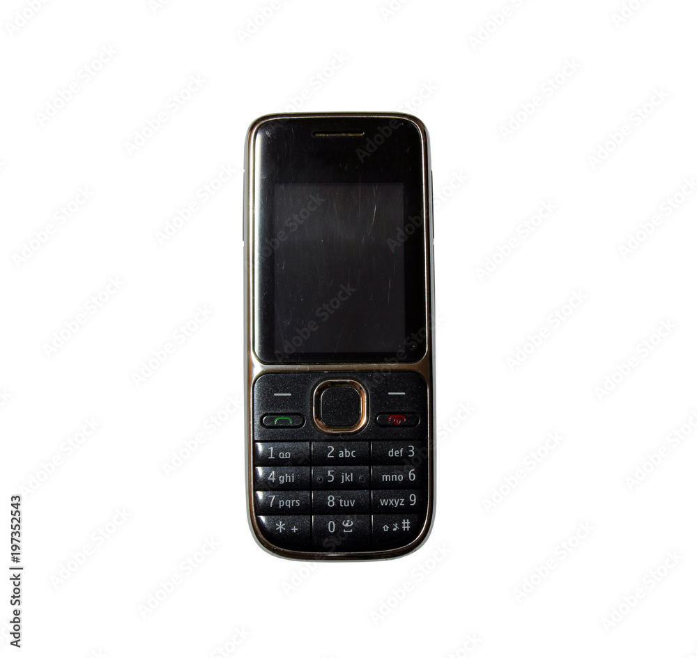 Phone on white Phone on white