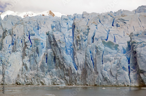 Spegazzini Glacier view from the Argentino Lake, Argentina
