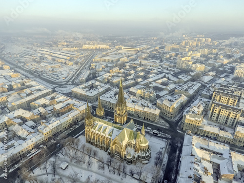 Church of saints olga and elizabeth in Lviv (Ukraine)