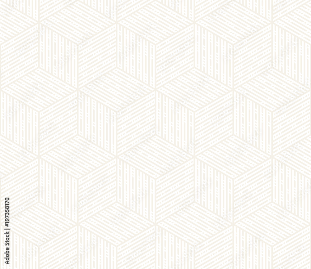 Fototapeta Vector seamless subtle pattern. Modern stylish abstract texture. Repeating geometric tiles