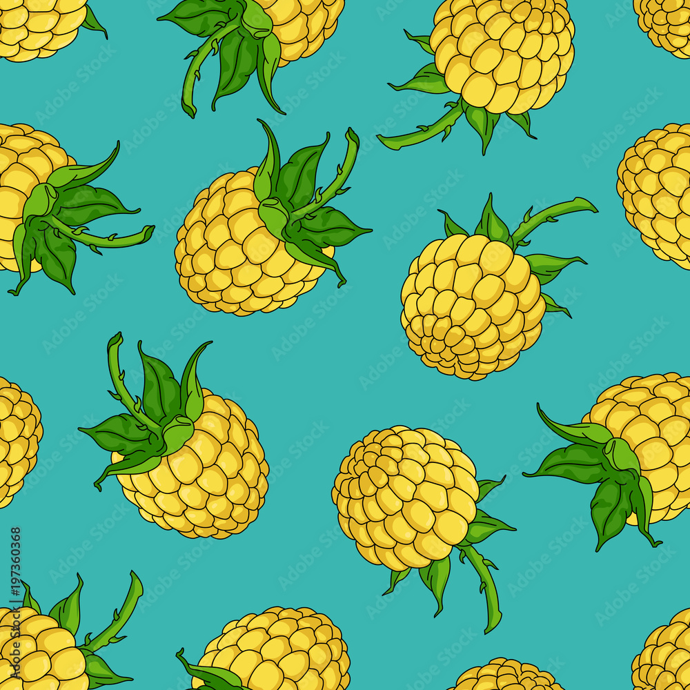 vector clipart seamless texture of raspberries vector clipart seamless texture of raspberries