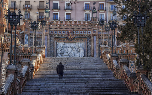 stairs in the city of teruel