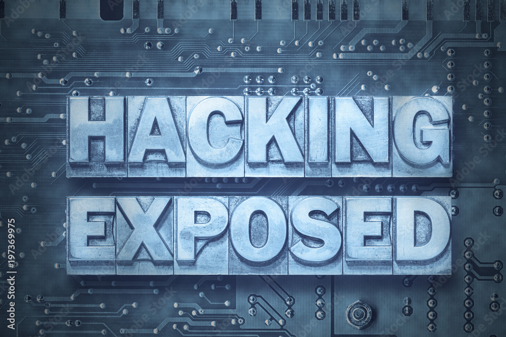 Obraz premium hacking exposed - pc