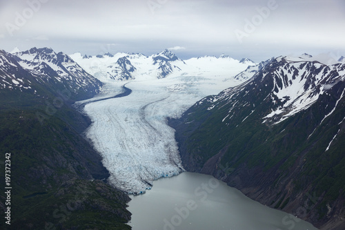 A Glacier on Kachemak Bay, Alaska