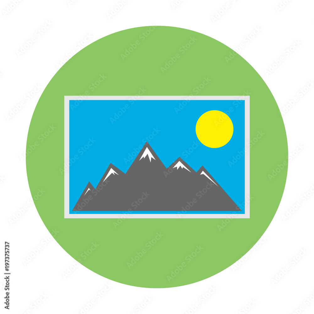 Flat icon picture , image Flat icon picture , image