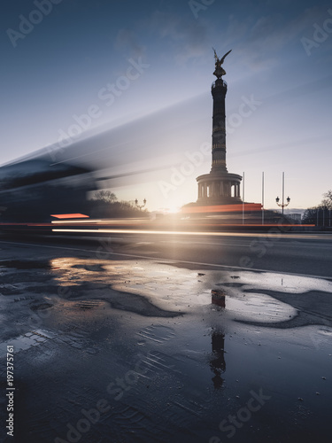 Photography Busverkehr Großer Stern und Siegessäule Berlin