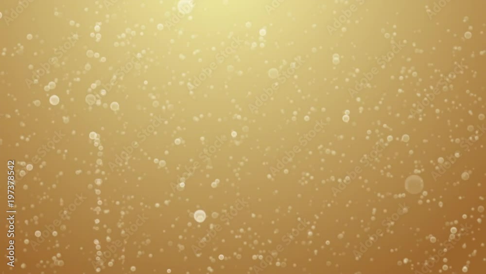 Bubbles 104: Champagne bubbles rising (Loop).