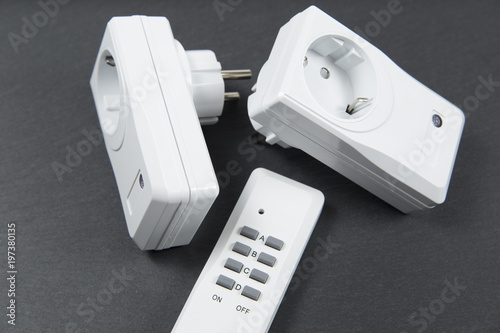 Power radio remote switch set