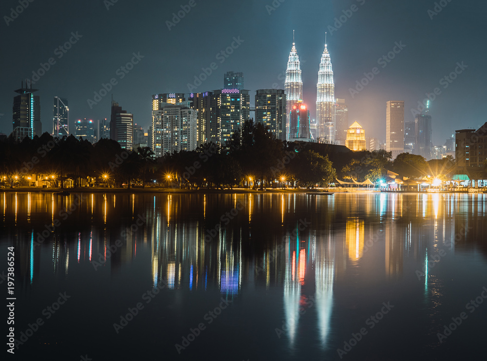 Beautiful city at night