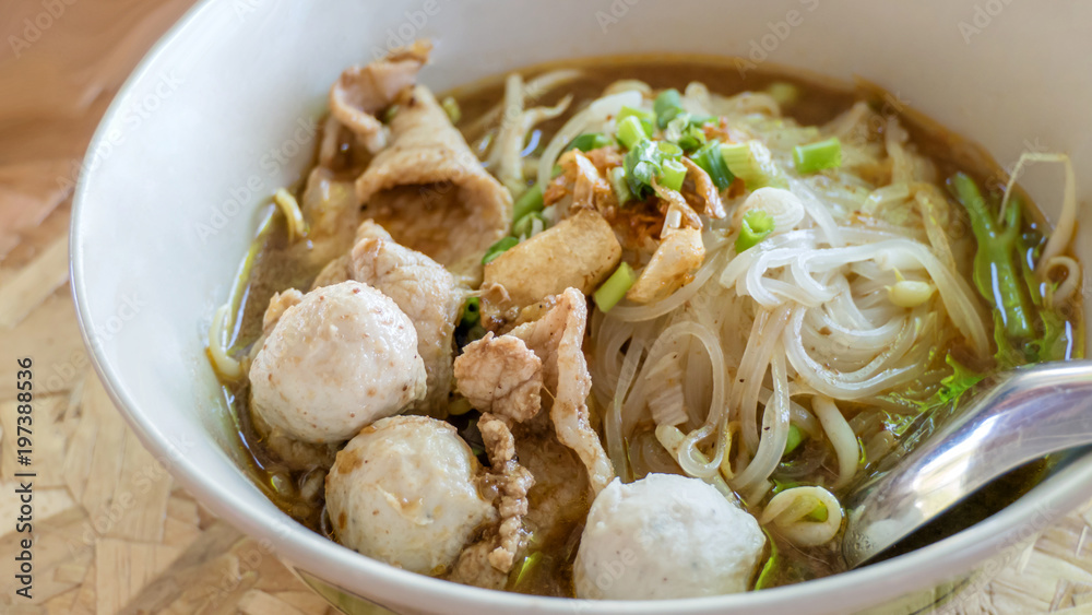 asian noodles soup