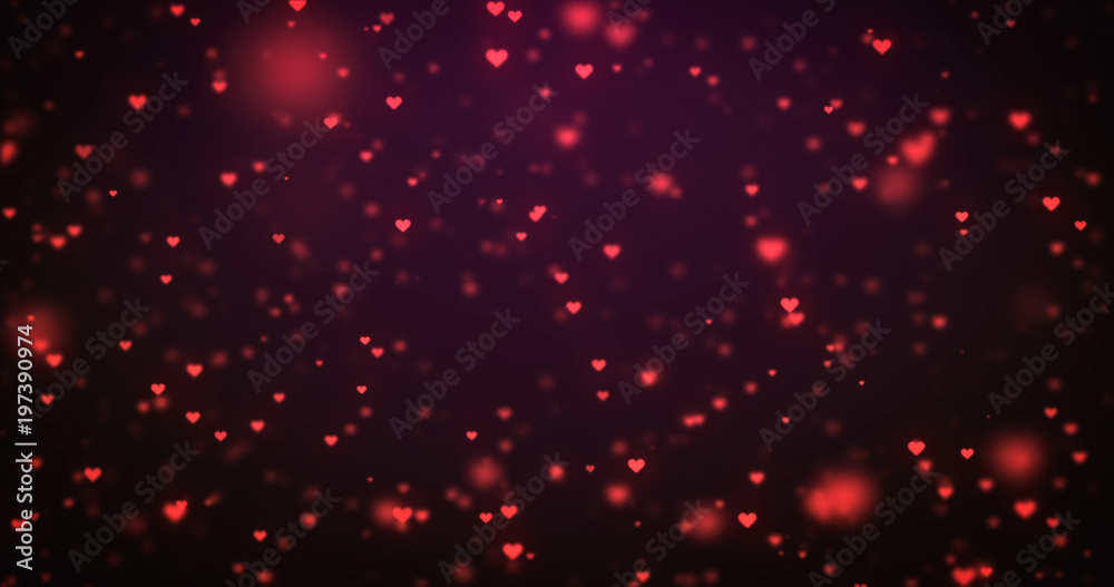 modern red heart icons. modern red heart icons.