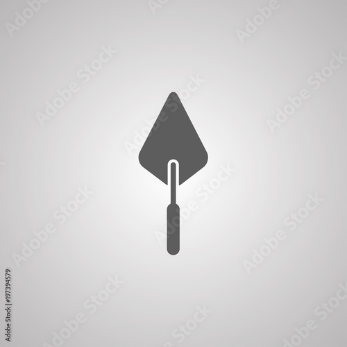 Simple icon trowel.